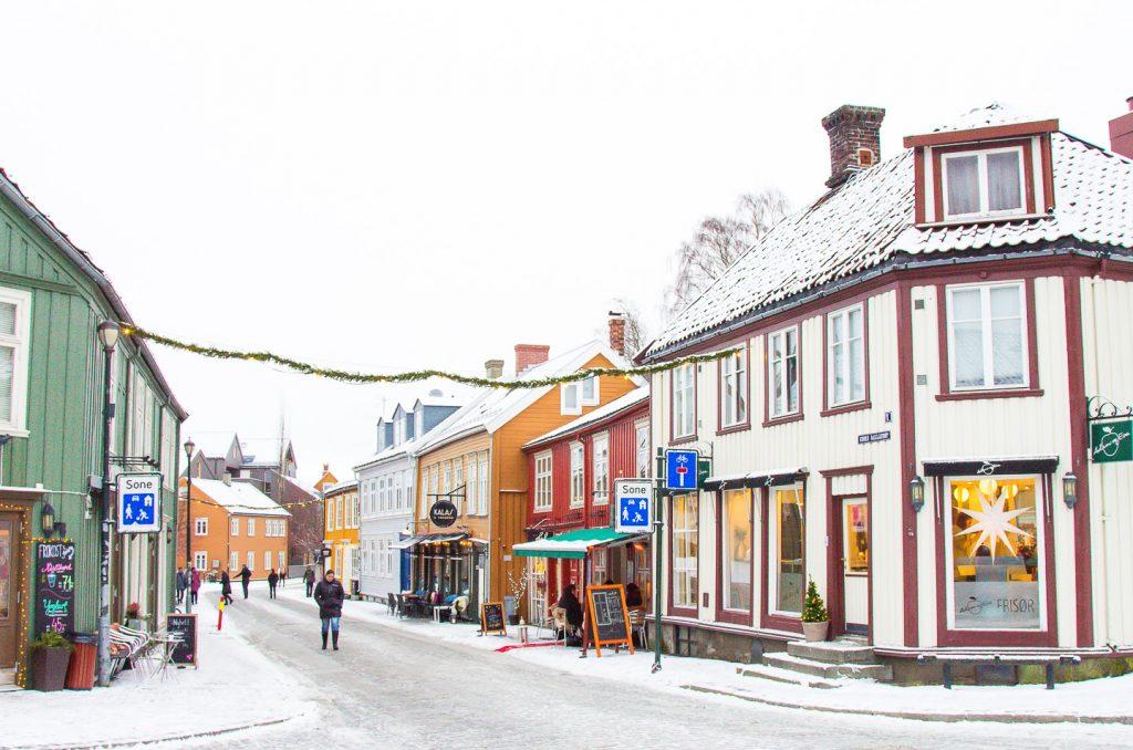 travel winter Trondheim norway