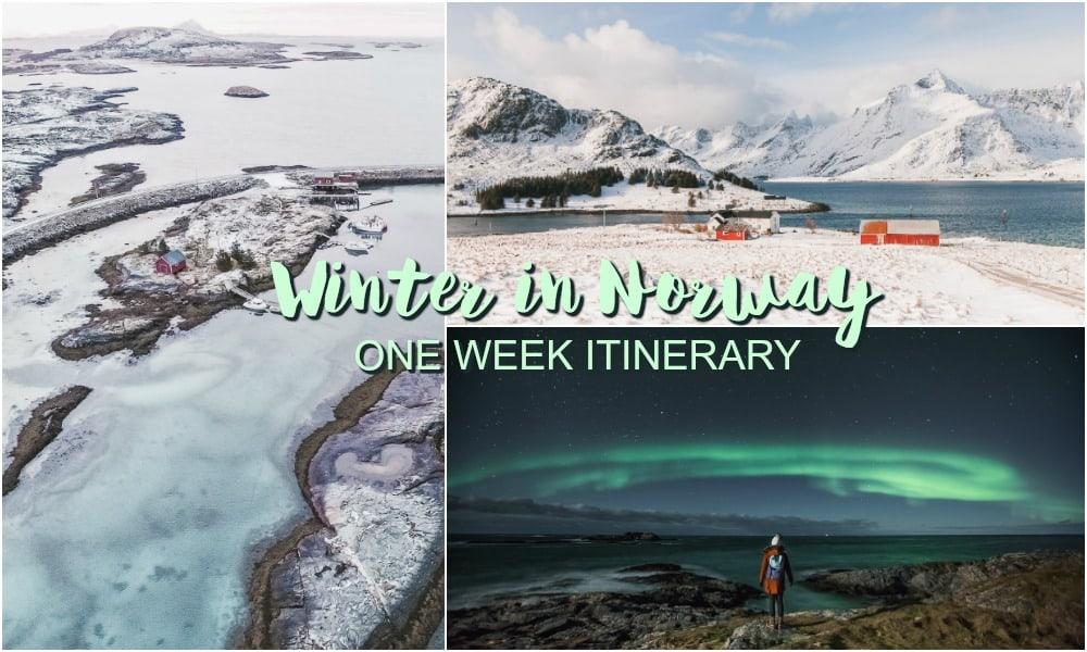 The Best One Week Norway Winter Itinerary - From A Local! - Heart My ...