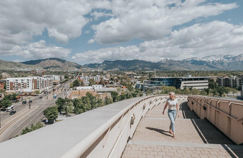 salt lake city public library rooftop view