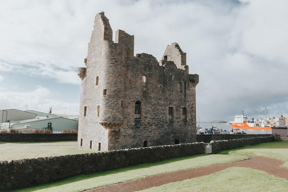 Scalloway Castle Shetland Scotland
