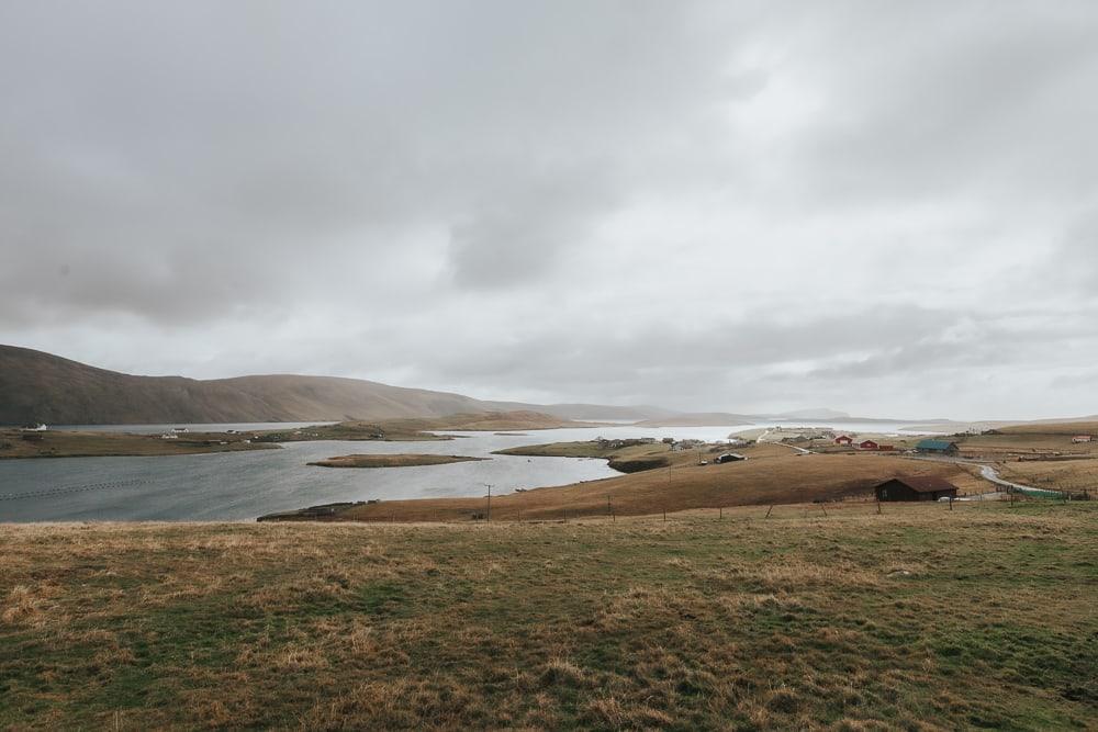 Burra peninsula Shetland in October