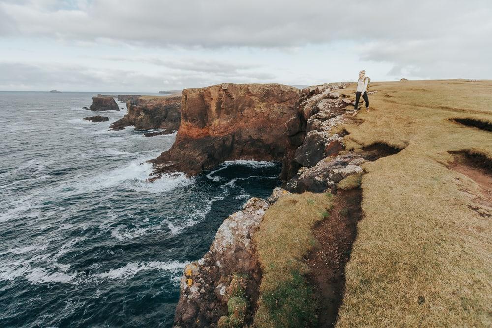 eshaness cliffs shetland
