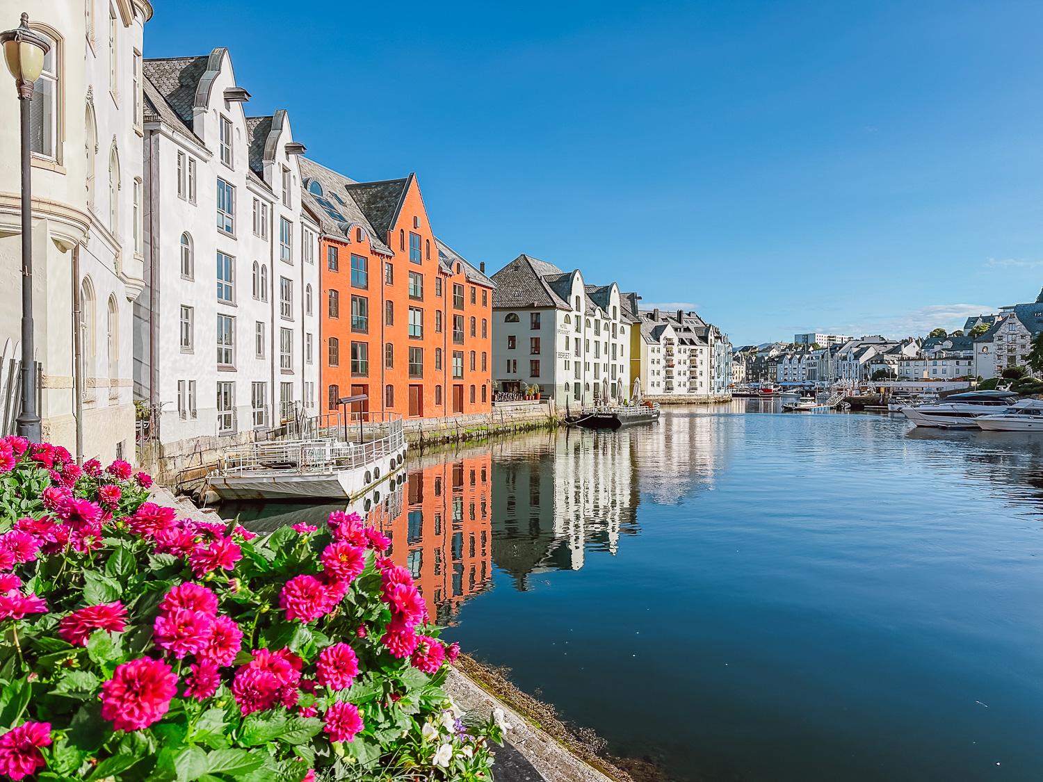 downtown Ålesund Norway