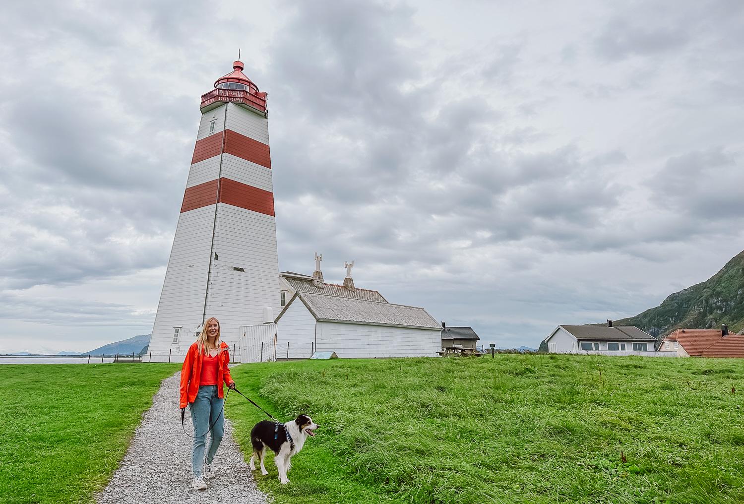 Alnes Lighthouse near Ålesund, Norway