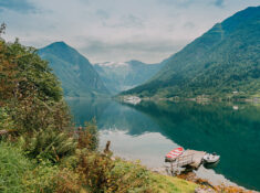 Balestrand, Sognefjord in Norway
