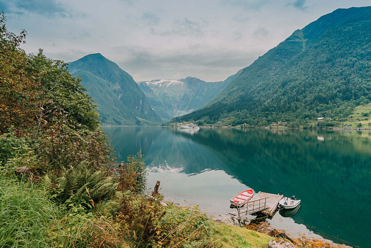 Balestrand, Sognefjord in Norway