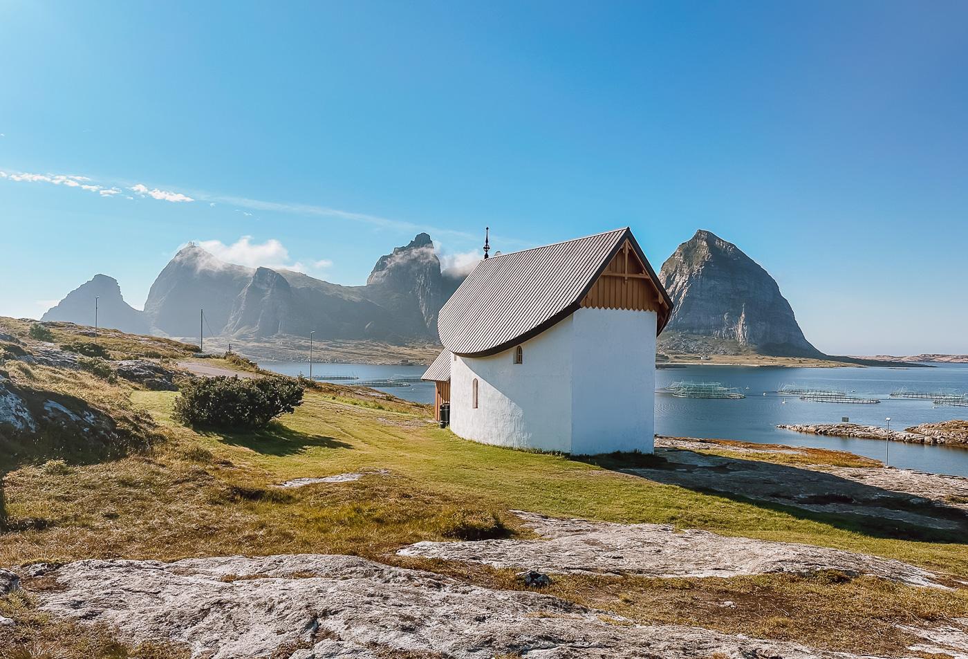 Petter Dass chapel on Traena, Norway