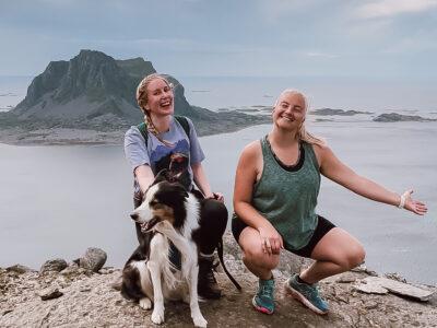 view from Vega Stairs hike in Helgeland, Norway